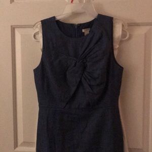 J.Crew denim/chambray dress